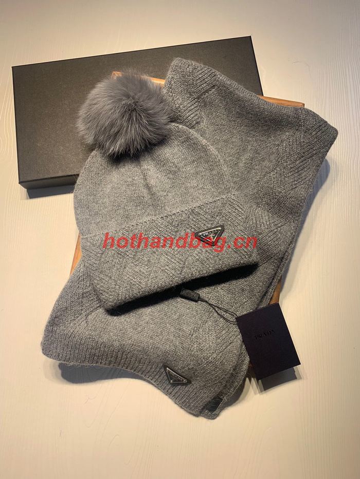 Prada Scarf&Hat PRH00046