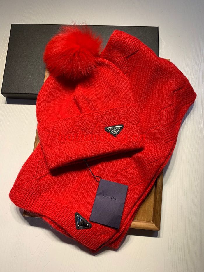 Prada Scarf&Hat PRH00047