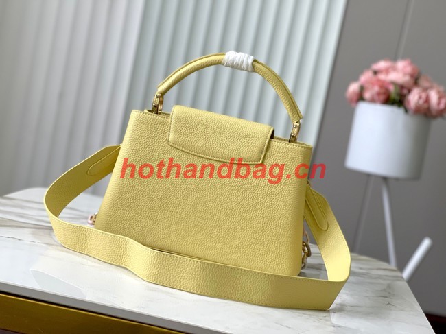 Louis Vuitton Capucines MM M21652 yellow