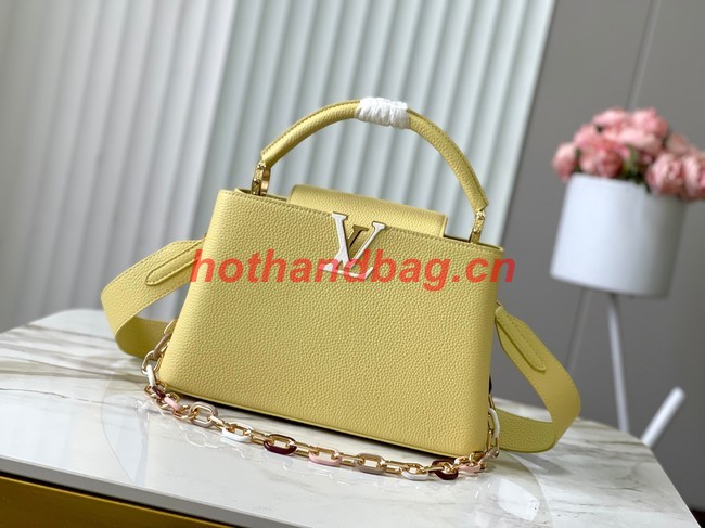 Louis Vuitton Capucines MM M21652 yellow