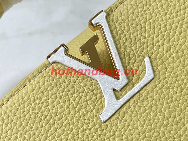 Louis Vuitton Capucines Mini M21798 Jaune Plume Yellow