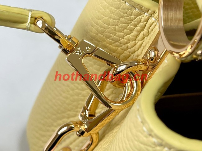 Louis Vuitton Capucines Mini M21798 Jaune Plume Yellow