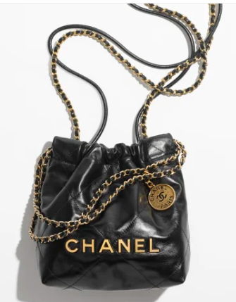 CHANEL 22 MINI HANDBAG AS3980 black