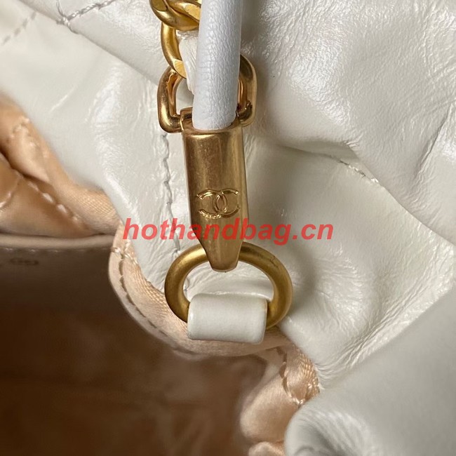 CHANEL 22 MINI HANDBAG AS3980 white