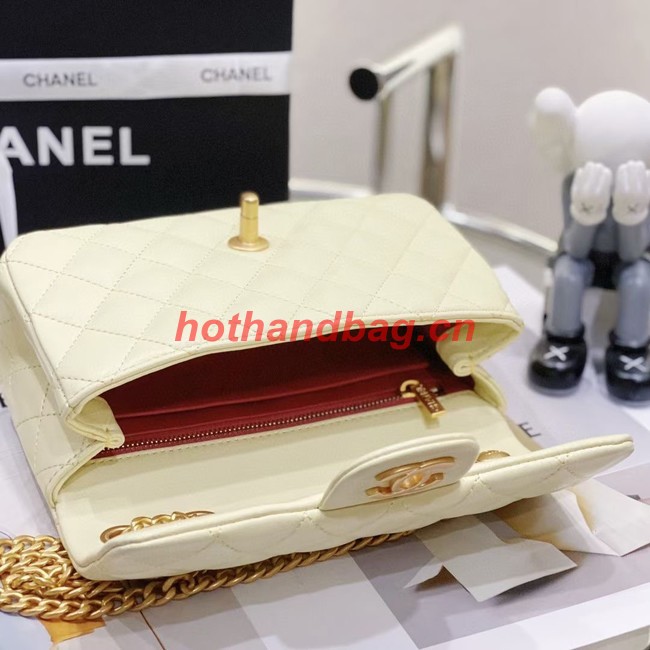 Chanel MINI FLAP BAG AS1116 cream