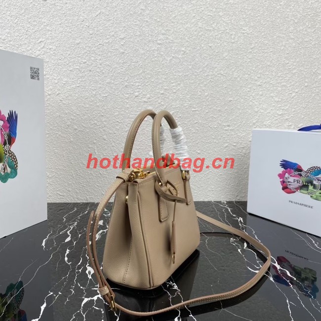 Prada Galleria Saffiano leather mini-bag 1BA906 apricot