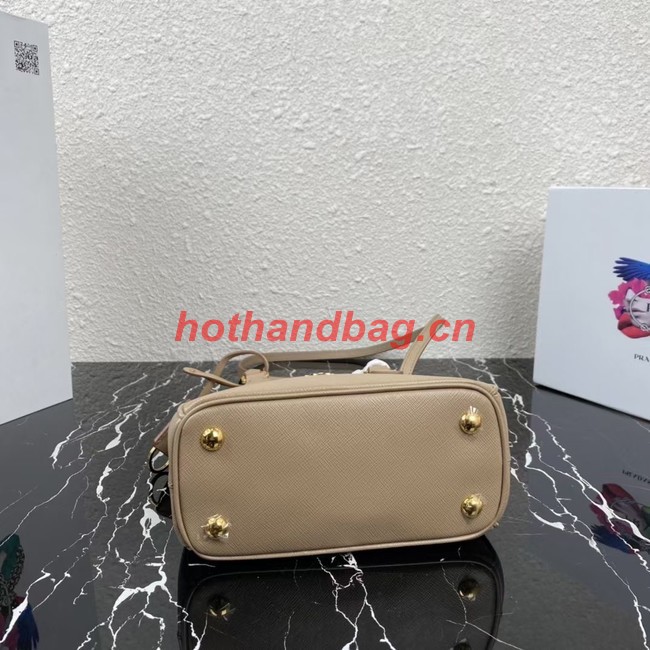 Prada Galleria Saffiano leather mini-bag 1BA906 apricot