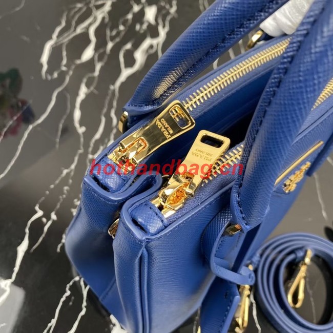 Prada Galleria Saffiano leather mini-bag 1BA906 dark blue