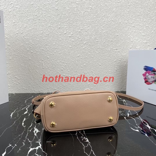 Prada Galleria Saffiano leather mini-bag 1BA906 nude