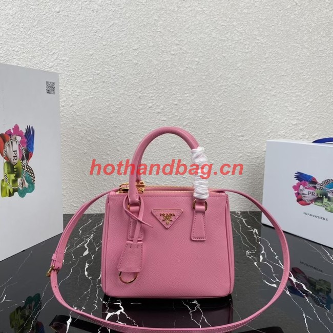 Prada Galleria Saffiano leather mini-bag 1BA906 pink