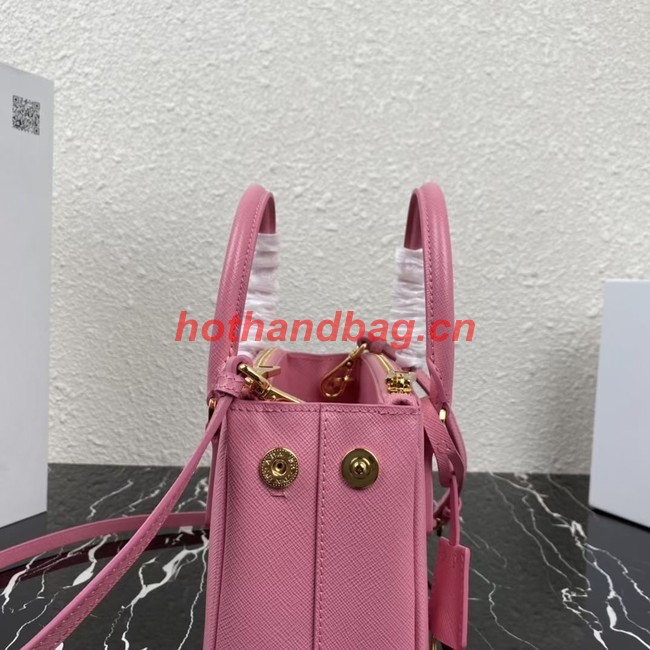 Prada Galleria Saffiano leather mini-bag 1BA906 pink