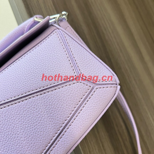 Loewe mini Puzzle Bag Original Leather 6223 purple