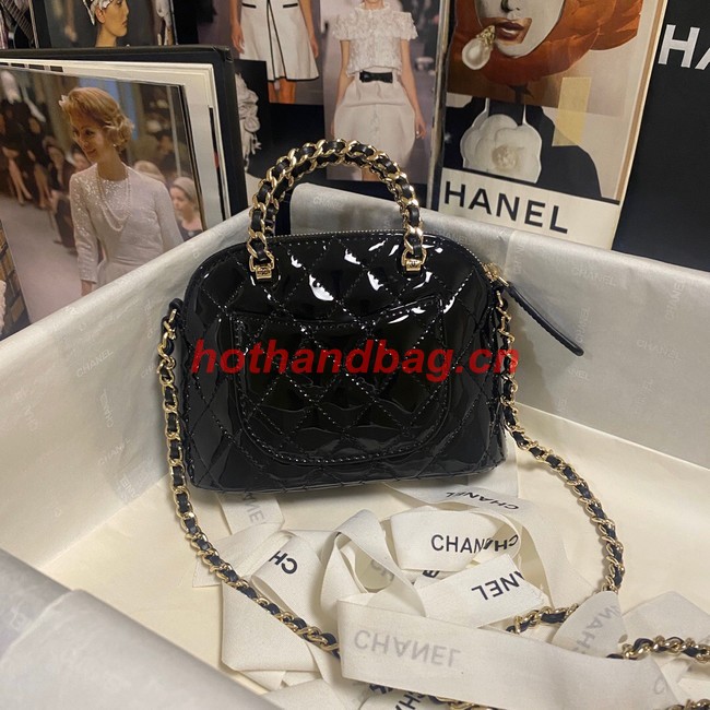 Chanel 23S top handle bag AP3969 black