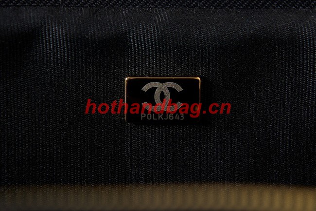 Chanel BOWLING BAG AS3740 black