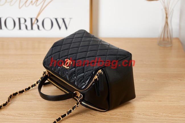 Chanel BOWLING BAG AS3740 black