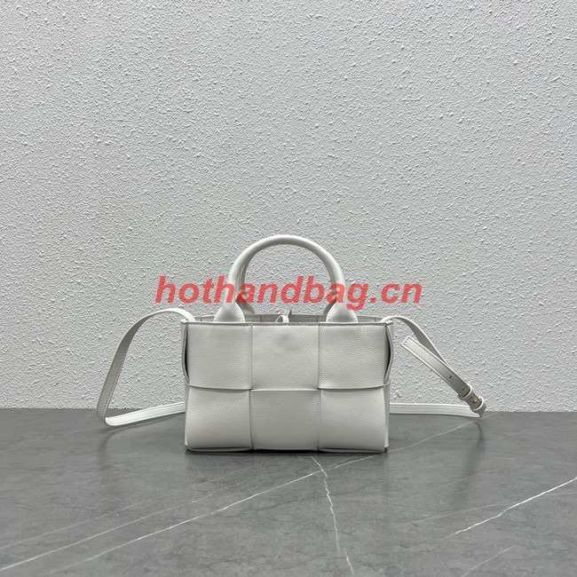 Bottega Veneta Candy Arco Tote Bag 729029 white