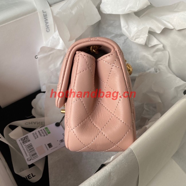 Chanel MINI FLAP BAG AS4040 pink