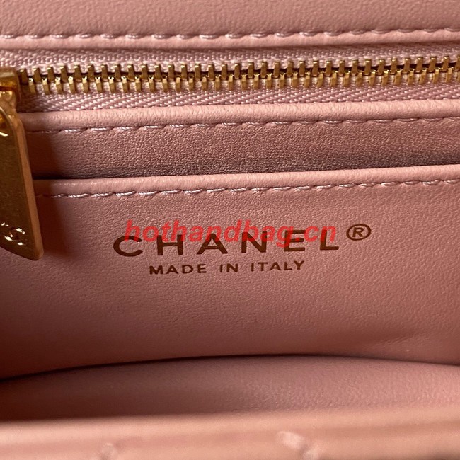 Chanel MINI FLAP BAG AS4040 pink