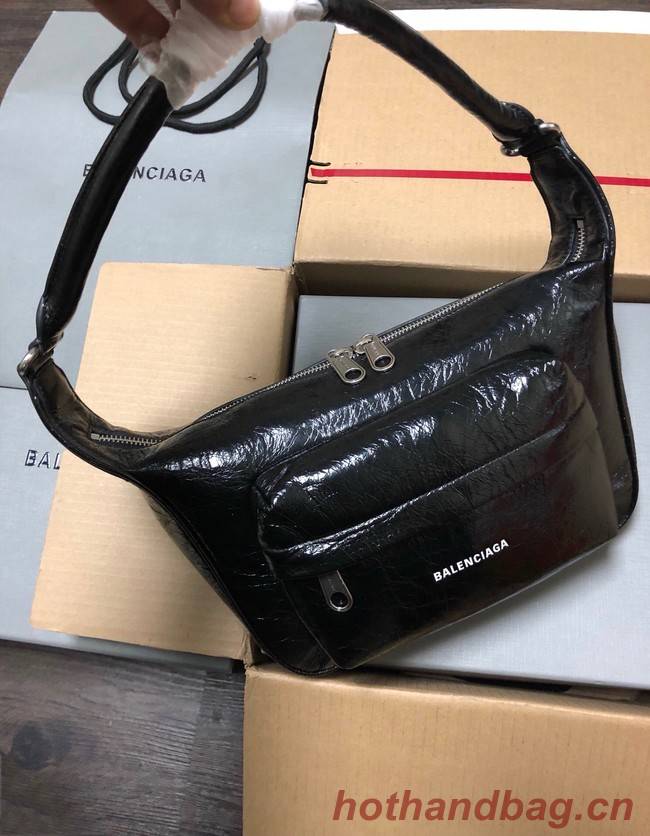 Balenciaga RAVER MEDIUM BAG WITH HANDLE 11272 IN BLACK