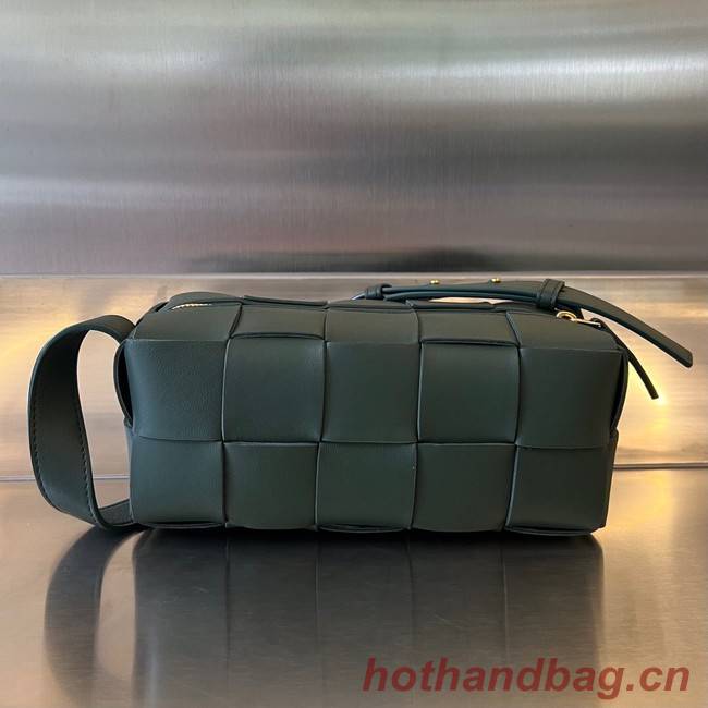 Bottega Veneta Brick Cassette 709360 blackish green