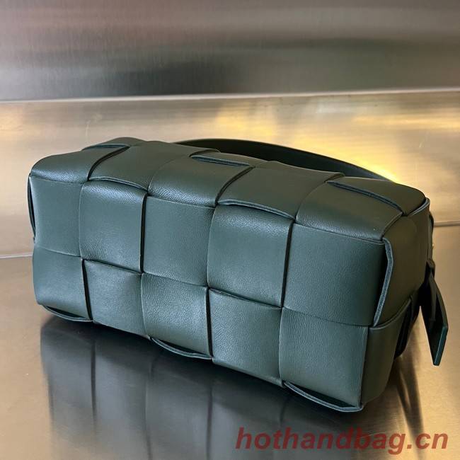 Bottega Veneta Brick Cassette 709360 blackish green