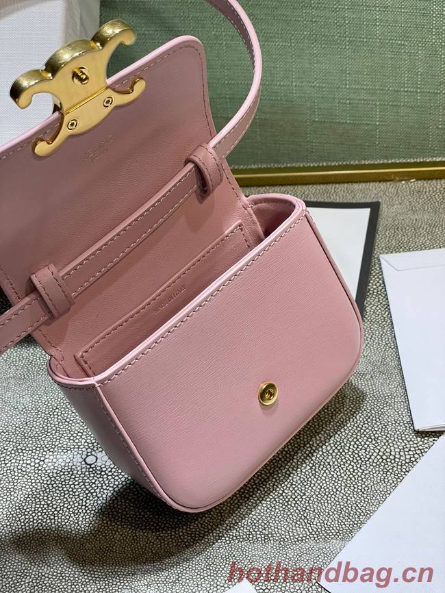 Celine MINI TRIOMPHE IN CALFSKIN 10I512 pink