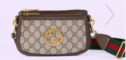 Gucci Blondie GG mini bag 724599 brown