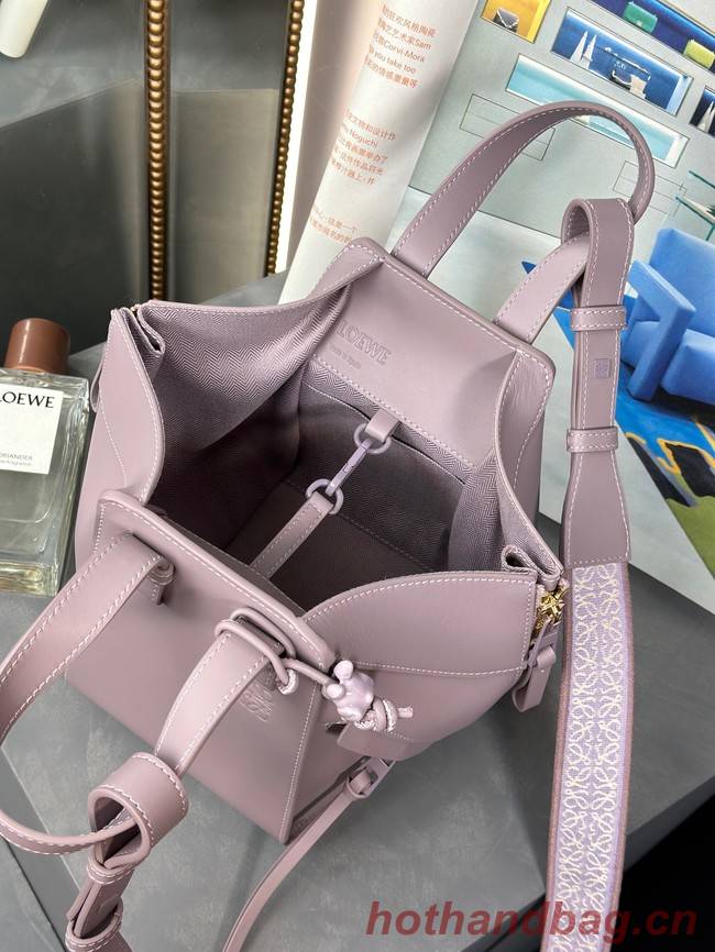 Loewe Hammock Small Bag Original Leather 55669 Lavender