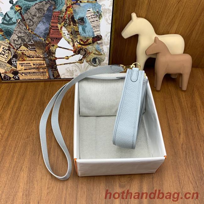 Hermes Evelyne original togo leather mini Shoulder Bag H15655-2