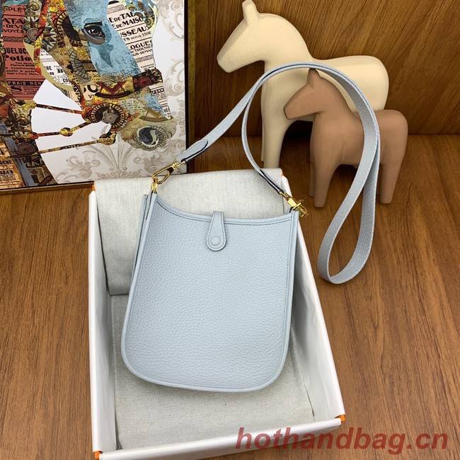 Hermes Evelyne original togo leather mini Shoulder Bag H15655-2
