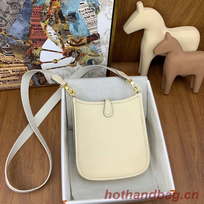 Hermes Evelyne original togo leather mini Shoulder Bag H15655-5