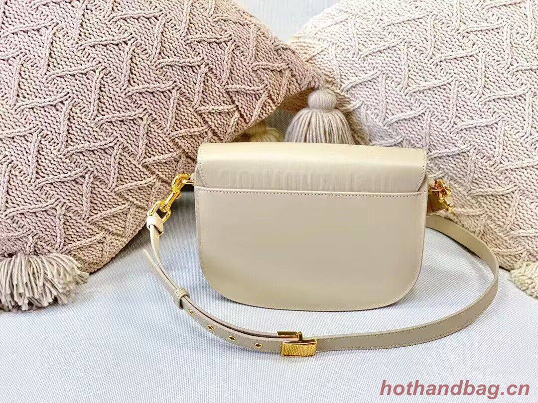 MEDIUM DIOR BOBBY BAG Box Calfskin M9319 Cream