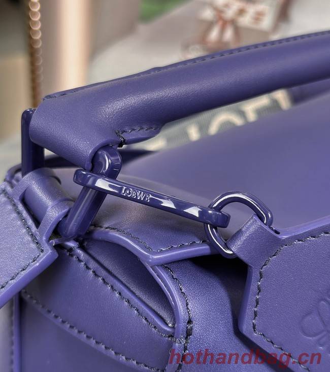 Loewe Puzzle Bag Leather 1209 blue