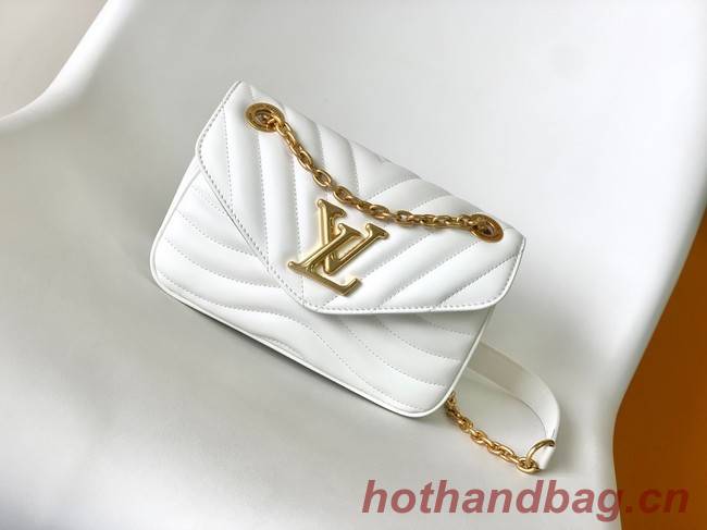 Louis Vuitton New Wave Chain Bag PM M20838 WHITE