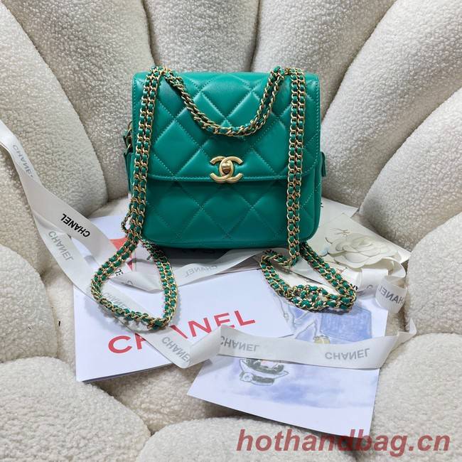 Chanel BACKPACK AS3884 green