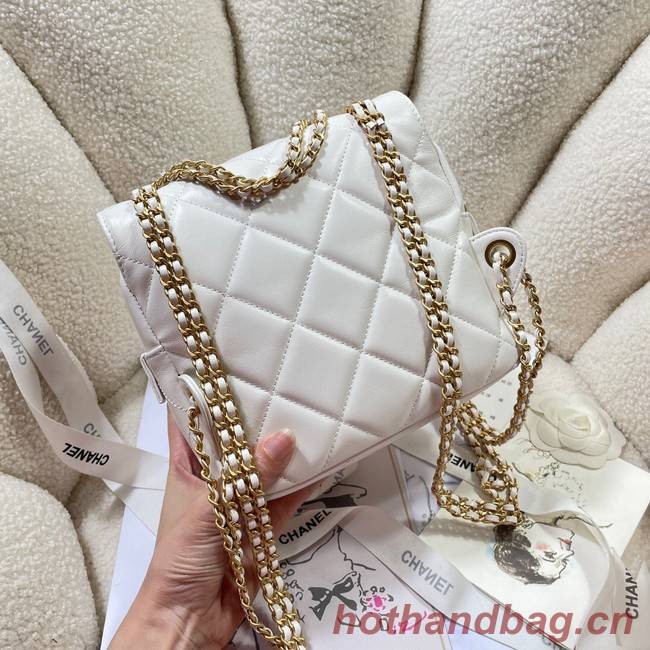 Chanel BACKPACK AS3884 white