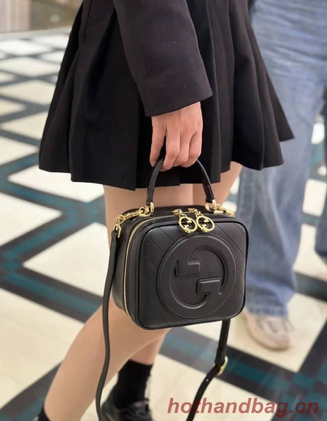 Gucci Blondie top handle bag 744434 BLACK