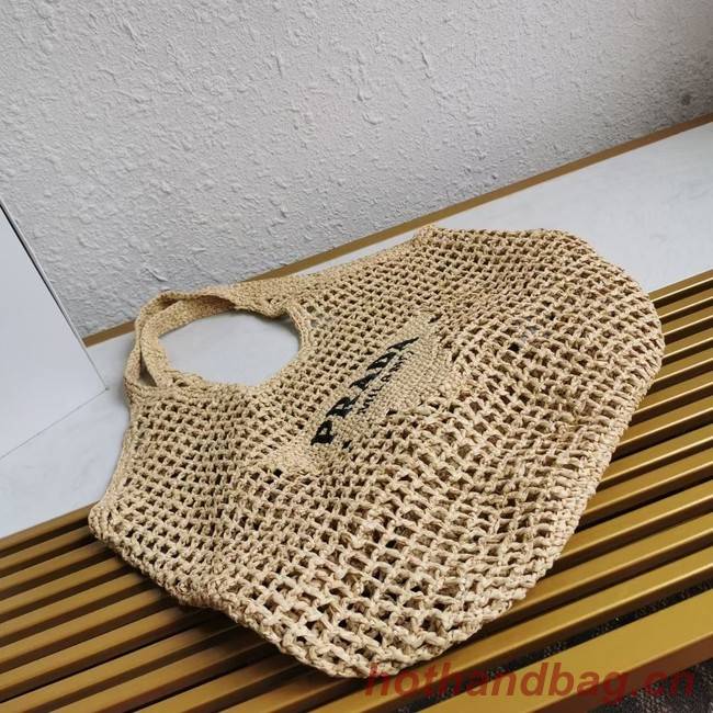 Prada Crochet tote bag 1BG424 apricot