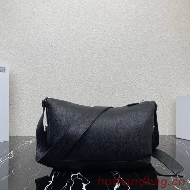 Prada Leather bag with shoulder strap 2VH165 black