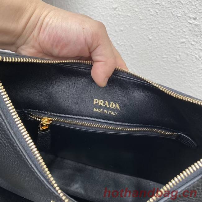 Prada Leather shoulder bag 1BC178 black