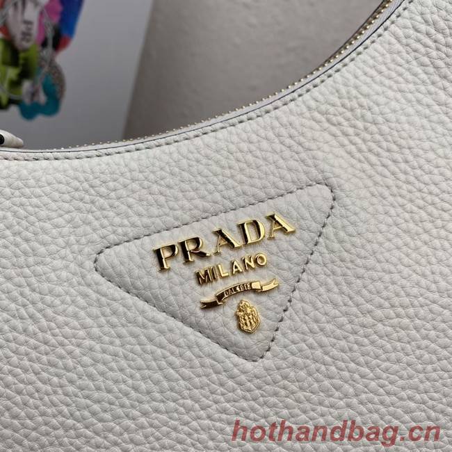 Prada Leather shoulder bag 1BC178 white