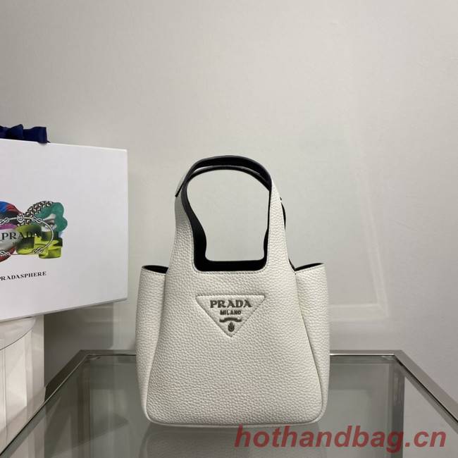 Prada Leather handbag 1BA349 white