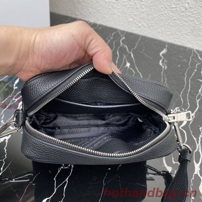 Prada Leather shoulder bag 1BH192 black