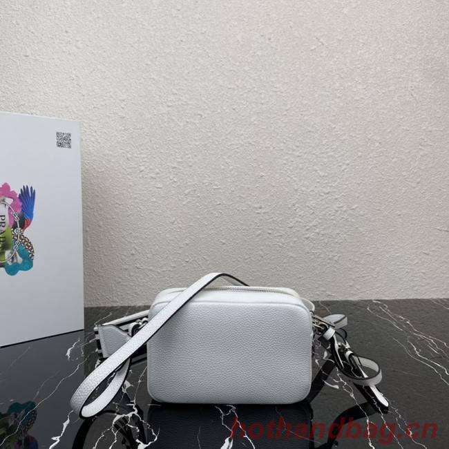 Prada Leather shoulder bag 1BH192 white