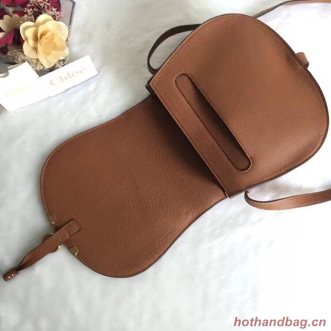 Chloe Original Leather Shoulder Bag C63201 Brown