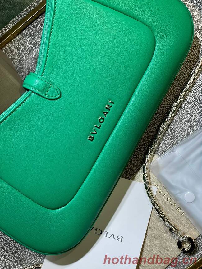 Bvlgari Serpenti Forever leather crossbody bag B282935 green