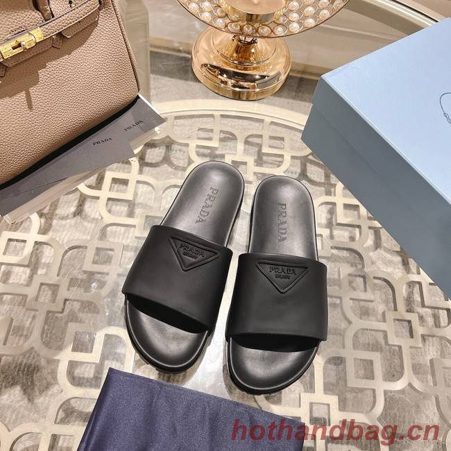 Prada leather slides 93443-3