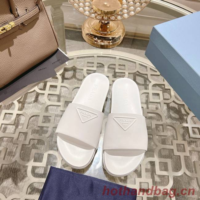 Prada leather slides 93443-4