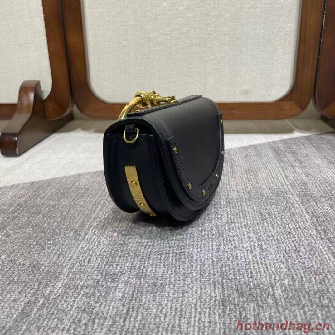 Chloe Nile Bracelet Minaudiere Original Leather 6020 Black