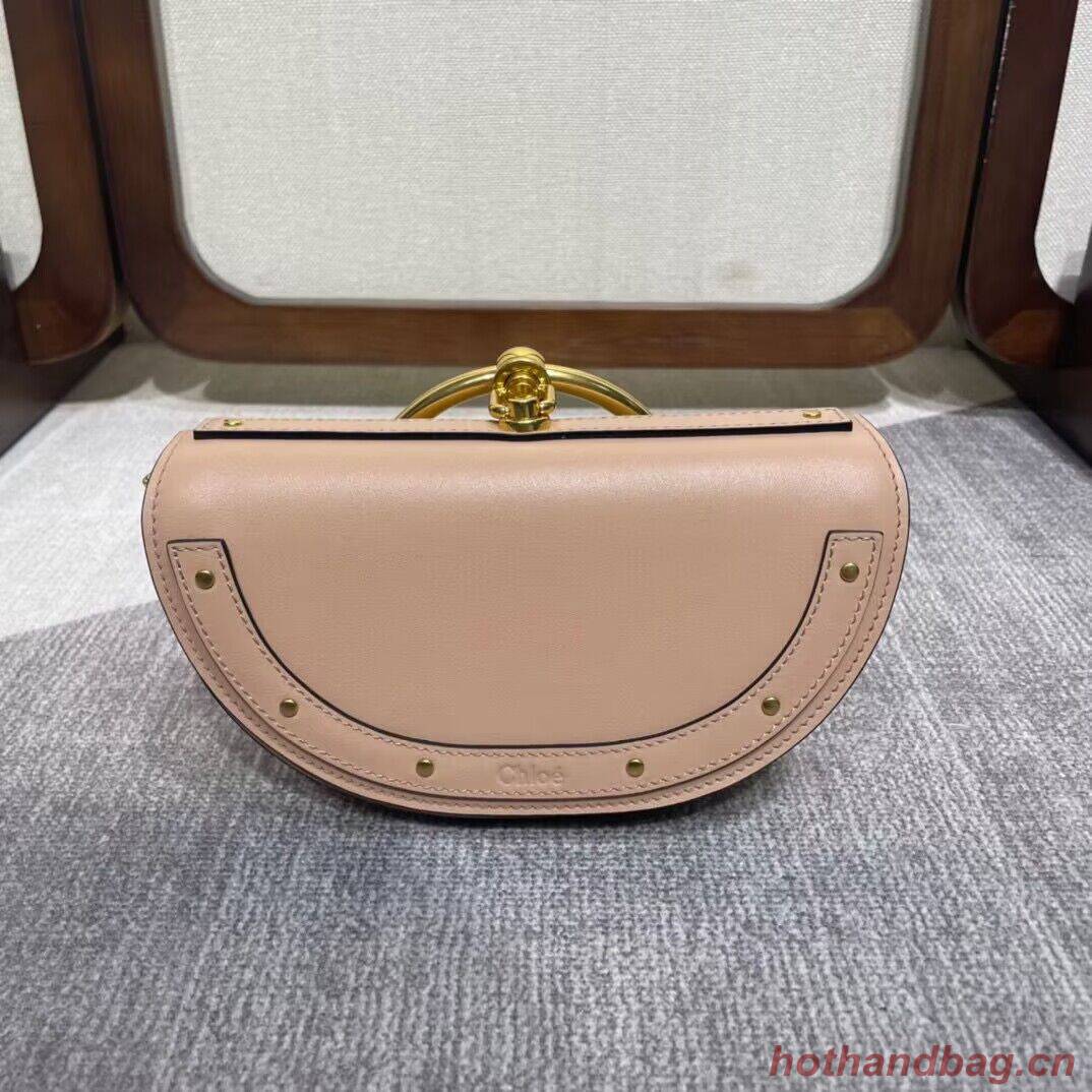 Chloe Nile Bracelet Minaudiere Original Leather 6020 Nude